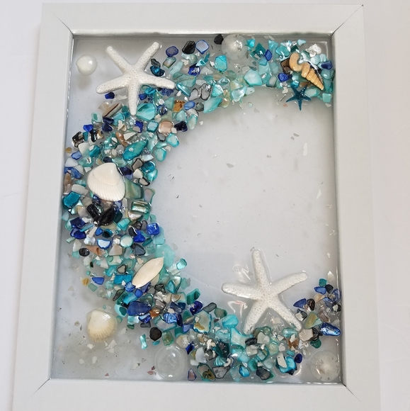 Custom Other - Hand Made Sand Art On Glass Picture